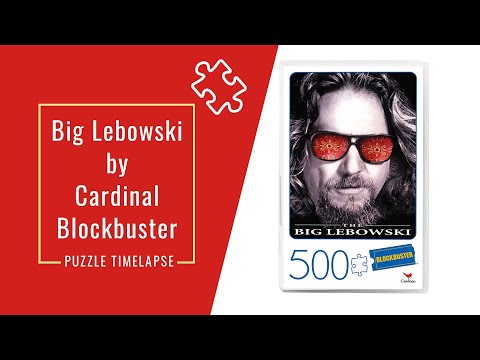 Timelapse of a Blockbuster Jigsaw Puzzle | The Big Lebowski