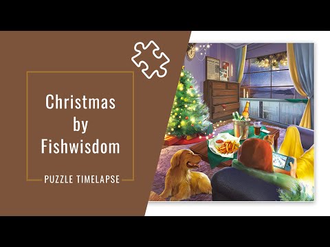 Timelapse of a Fishwisdom Jigsaw Puzzle | Christmas