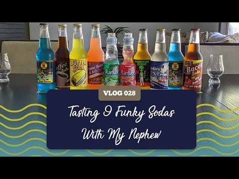 Tasting 9 Funky Sodas With My Nephew