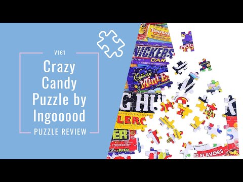 Reviewing An Ingooood Wooden Jigsaw Puzzle | Crazy Candy