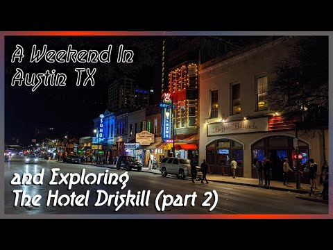 A Weekend In Austin TX and Exploring The Hotel Driskill (part 2)