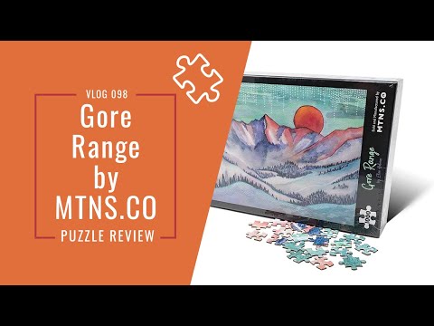 Reviewing A MTNS CO Jigsaw Puzzle | Gore Range