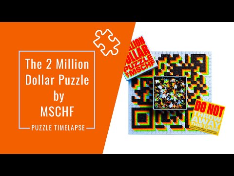 Timelapse of The Two Million Dollar Puzzle by MSCHF