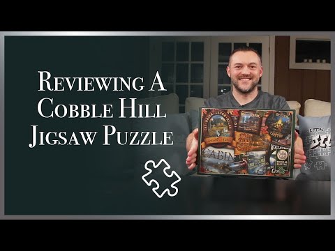 Reviewing A Cobble Hill Jigsaw Puzzle | Cabins