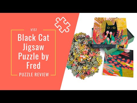 Reviewing A Fred Jigsaw Puzzle | Black Cat