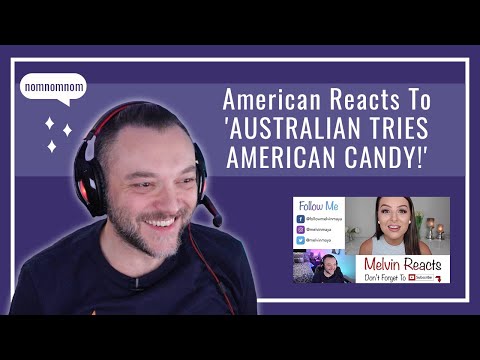 American Reacts To ‘AUSTRALIAN TRIES AMERICAN CANDY!’