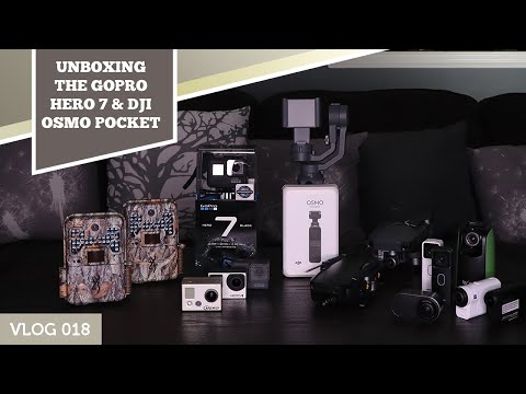 Unboxing The GoPro Hero 7 and DJI Osmo Pocket