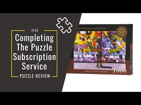 Reviewing Completing The Puzzle Subscription Service | Art + Fable
