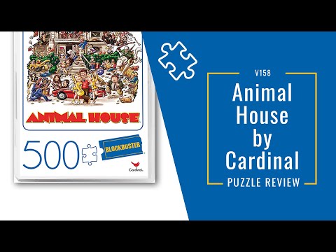 Reviewing A Cardinal Blockbuster Jigsaw Puzzle | Animal House