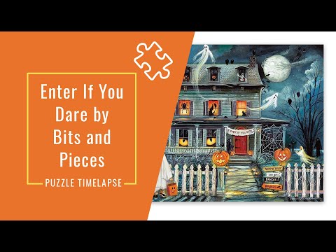 Timelapse of a Bits and Pieces Jigsaw Puzzle | Enter If You Dare