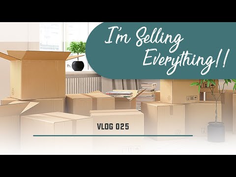 I’m selling everything!