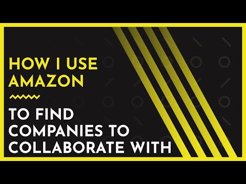 How I Use Amazon To Find Companies To Collaborate With