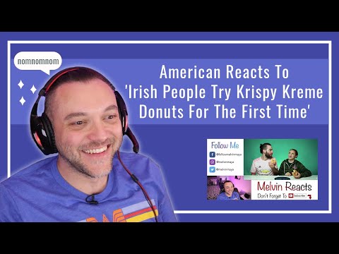 American Reacts To Irish People Try Krispy Kreme Donuts For The First Time