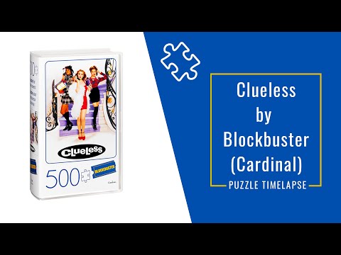 Timelapse of a Blockbuster Jigsaw Puzzle | Clueless
