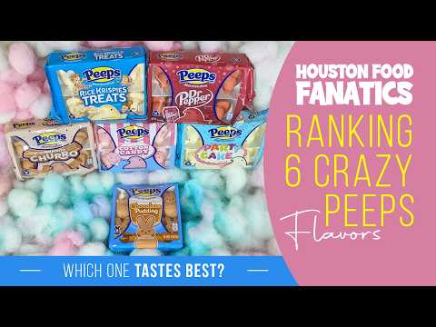 Trying Six Wild Peeps Flavors With My Nephew