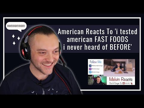 American Reacts To ‘i tested american FAST FOODS i never heard of BEFORE’
